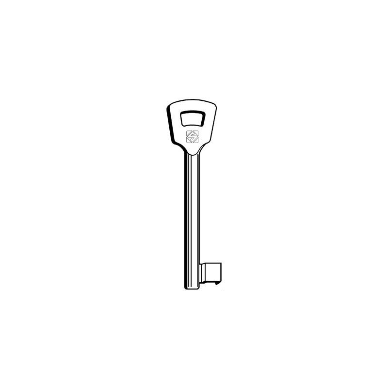 Silca - chiave patent 3NFHL zama nichelata