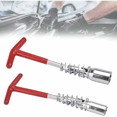 Chiave per candele da 16 mm e 21 mm, chiave per candele per moto, chiave per candele, chiave per candele per auto, smontaggio candele per tosaerba, chiave per candele, chiave a bussola per candele per