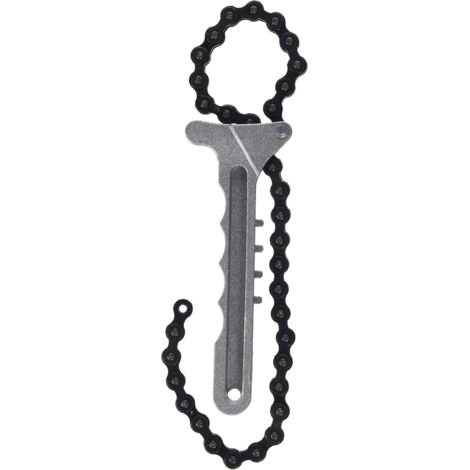Chiave per catena filtro olio, grigia, 7,05 oz, 29,5 cm