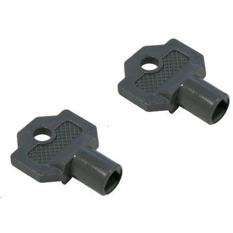 CHIAVE PER CONTATORE ACQUA - GAS SEZIONE TRIANGOLO IN PLASTICA  PZ 2 -FER 159340