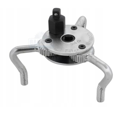 Chiave per filtri dell'olio a tre ganascie auto-serrante 55-102mm