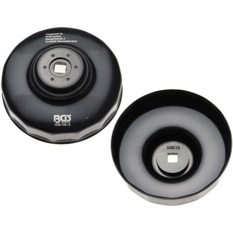 BGS TECHNIC Chiave per filtro dell'olio 15 lati Ø 108 mm per Volvo Diesel