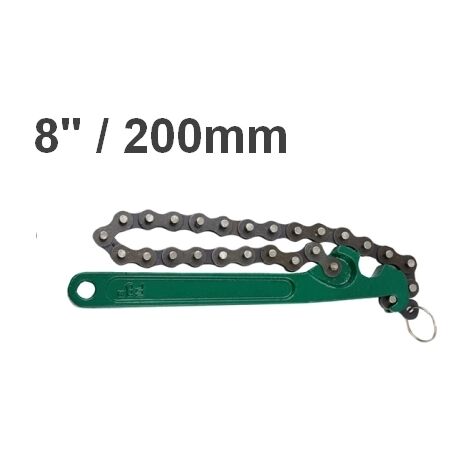 Chiave per filtro olio a catena 200mm