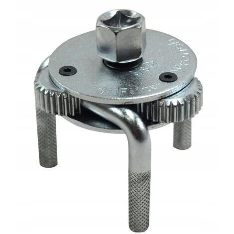 CHIAVE PER FILTRO OLIO A TRE ZAMPE QUADRO FEMMINA 1/2"