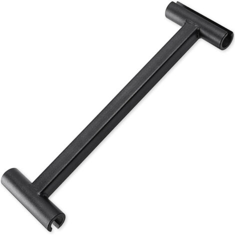 Chiave per la regolazione dello spazio delle cerniere, chiave di regolazione per la riparazione delle porte 2 in 1, utensile manuale regolabile a doppia testa