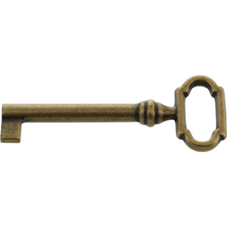 CHIAVE PER MOBILI 33727 27X69 MM OTTONE FLORENCE- METAL STYLE- 25,0 pz