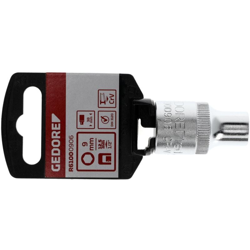 R61000906 Chiave a bussola 1/2 esag. 9 mm