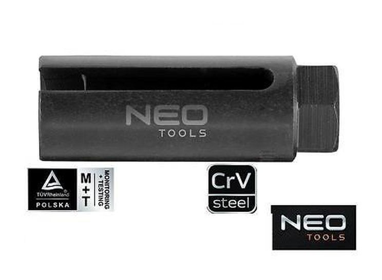 Image of Neo Tools - Chiave per smontaggio sonda lambda - 22mm x 90mmH - attacco 3/8 11-205