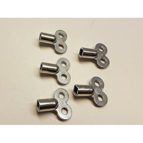 Chiave per spurgo radiatore, set da 5 pezzi