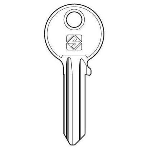 CHIAVE PIATTA ABUS AB10 SILCA