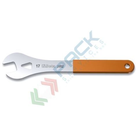 Chiave piatta beta-utensili 3952 finitura cromata manici PVC