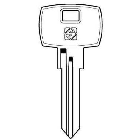 CHIAVE PIATTA BURG BUR32 SILCA - OTTONE NICHELATO - 10 pezzi