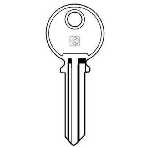 CHIAVE PIATTA GLOBE GL10 SILCA - ACCIAIO NICHELATO - 5 pezzi