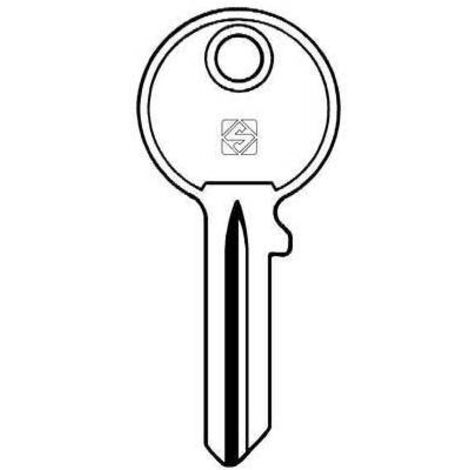 CHIAVE PIATTA GLOBE GL4R SILCA - OTTONE NICHELATO - 5 pezzi