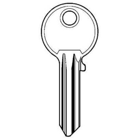 CHIAVE PIATTA ISEO ORIGINALE F3 SILVER 020260