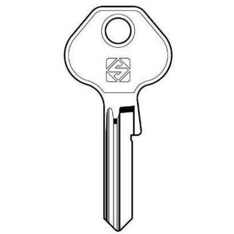 CHIAVE PIATTA MASTER MS17 SILCA - OTTONE NICHELATO - 5 pezzi
