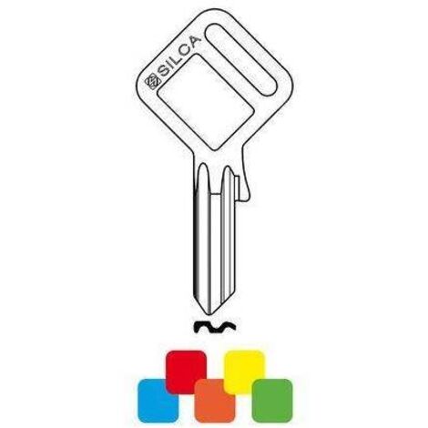 CHIAVE PIATTA TAGGY UL052 SILCA - OTTONE NICHELATO - 10 pezzi