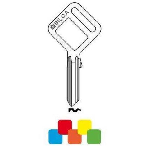 CHIAVE PIATTA TAGGY UL058 SILCA - OTTONE NICHELATO - 10 pezzi