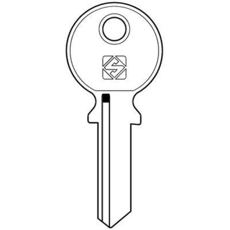 CHIAVE PIATTA TRICIRCLE TL6 SILCA - ACCIAIO NICHELATO - 10 pezzi