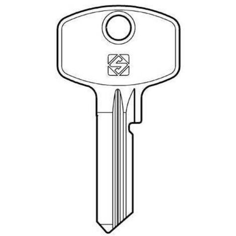 CHIAVE PIATTA VIRO VI15R SILCA - OTTONE NICHELATO - 10 pezzi