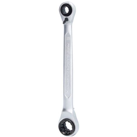 Chiave poligonale a cricchetto Brilliant Tools acciaio cromo 10 13 mm