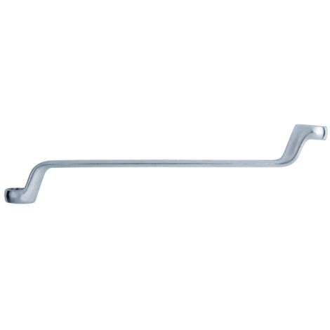 Chiave poligonale a due bocche, curvata, 16x18 mm