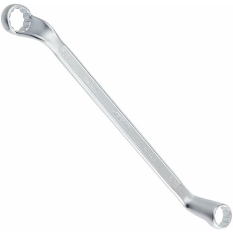 Chiave poligonale a due bocche, curvata, 9/16x5/8"