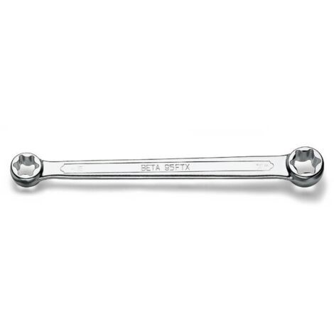 CHIAVE POLIGONALE DOPPIA DIRITTA PER VITI E10xE12 ART. 95FTX