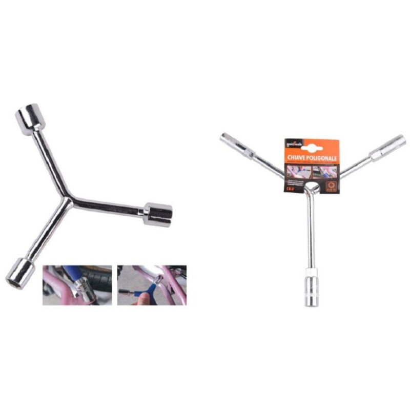 Image of Trade Shop Traesio - Trade Shop - poligonal key key mit buss 8-10-12MM für ferrament 91596 -