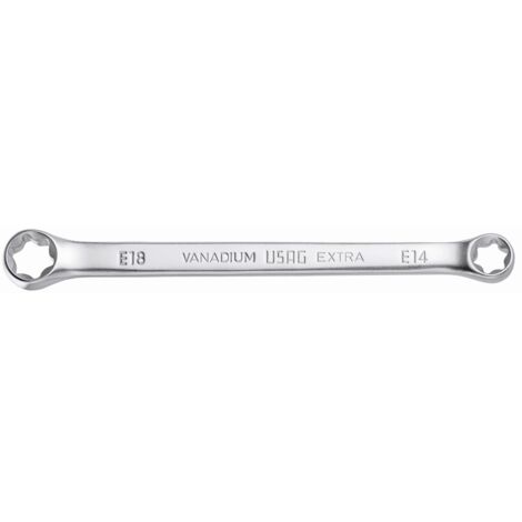 CHIAVE POLIGONALE TORX A STELLA DOPPIA DIRITTA CHIAVI DOPPIE DIRITTE USAG 255 TX
