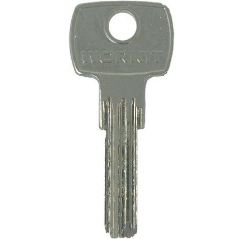 CHIAVE PUNZONATA SB-21 WORKIT ORIGINALE - OTTONE CROMATO- 5 pezzi