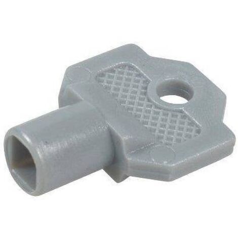 CHIAVE QUADRI ELETTRICI IMPRONTA QUADRA - PLASTICA MM 6,3X6,3 - 25 pezzi