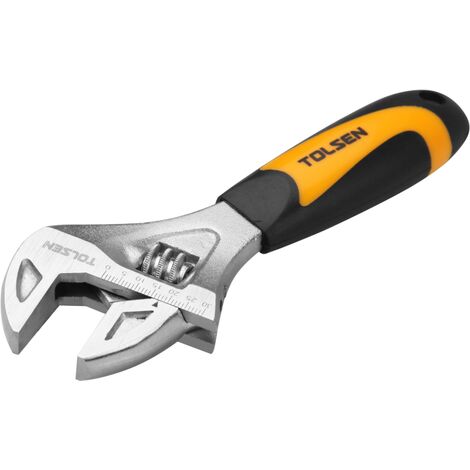 CHIAVE REGOLABILE A RULLINO MINI 165MM TOLSEN