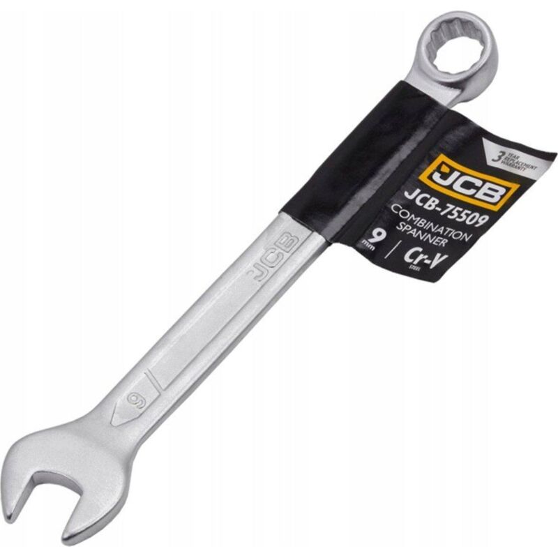 Chiave regolabile jcb 9 mm metallica acciaio cromo vanadio