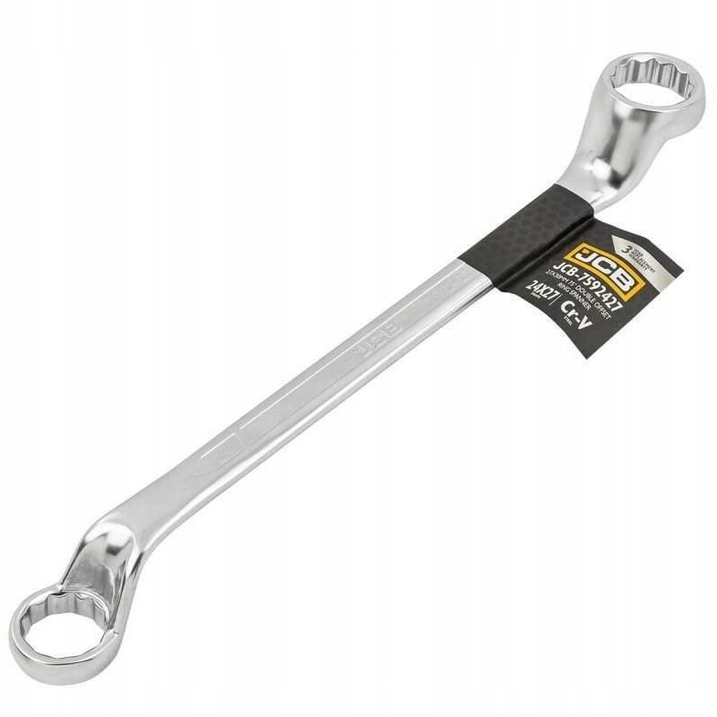 Chiave regolabile JCB metallica 24x27 mm acciaio Cr V