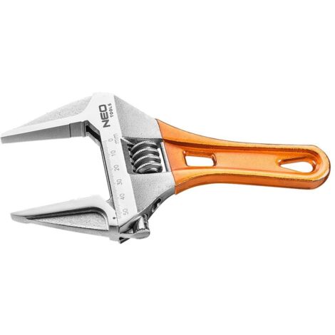 Chiave regolabile NEO TOOLS corta 185 mm (0-53 mm) - Compatta e durevole