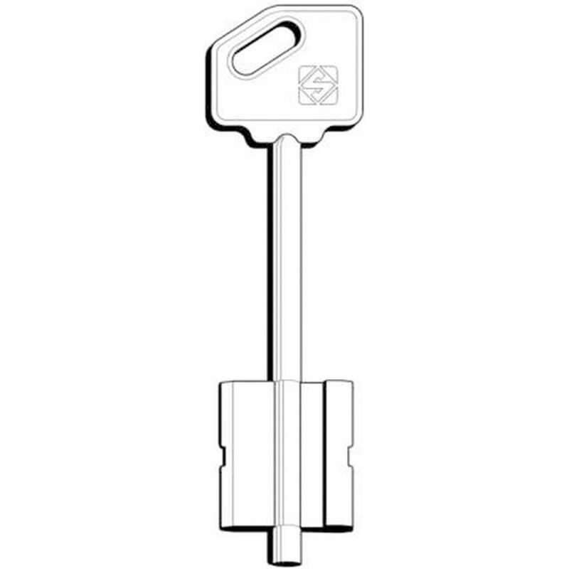 Chiave Passepartout Silca 5012 - Ottone, Per Porte Interne - Foto 2