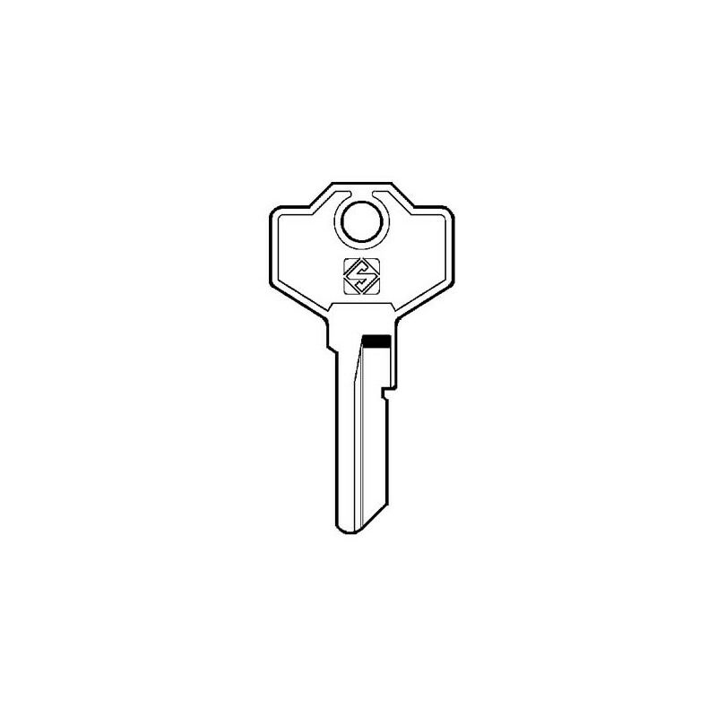Silca - chiave piatta gussani GS1 • ottone