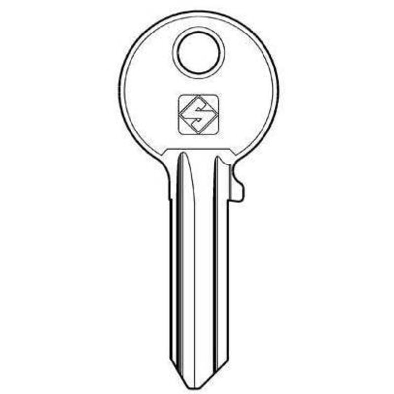 5pz Chiavi Ottone Ie6