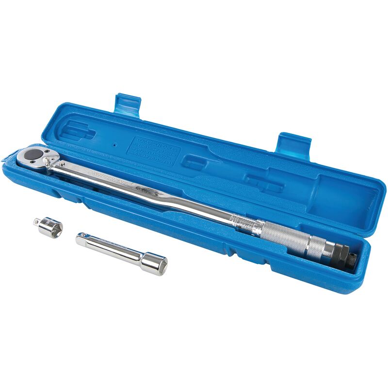 633567 Chiave Torsiometrica, 1/2', 28-210 Nm - Silverline
