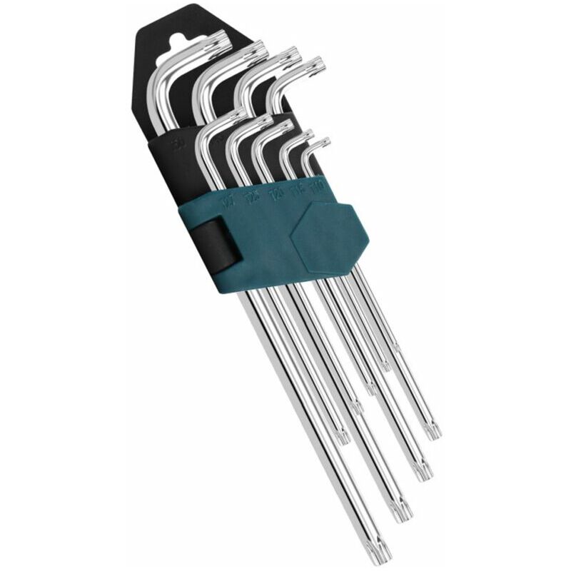 Chiave Torx, set di 9 chiavi esagonali chiave a