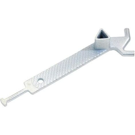 Chiave triangolare Grausmann DIN 3222 con gancio - 28.0