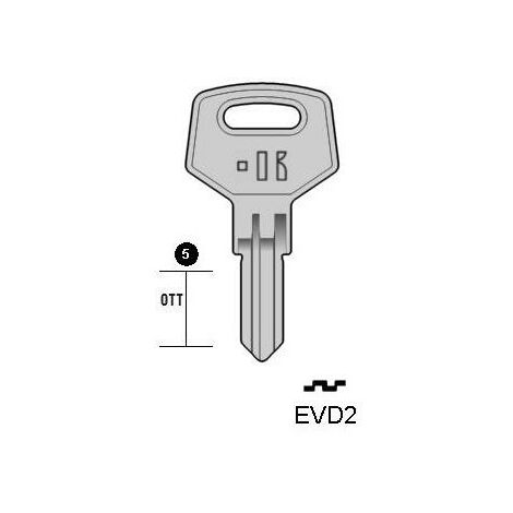 CHIAVE UNIVERSALE EVD2 OTTONE