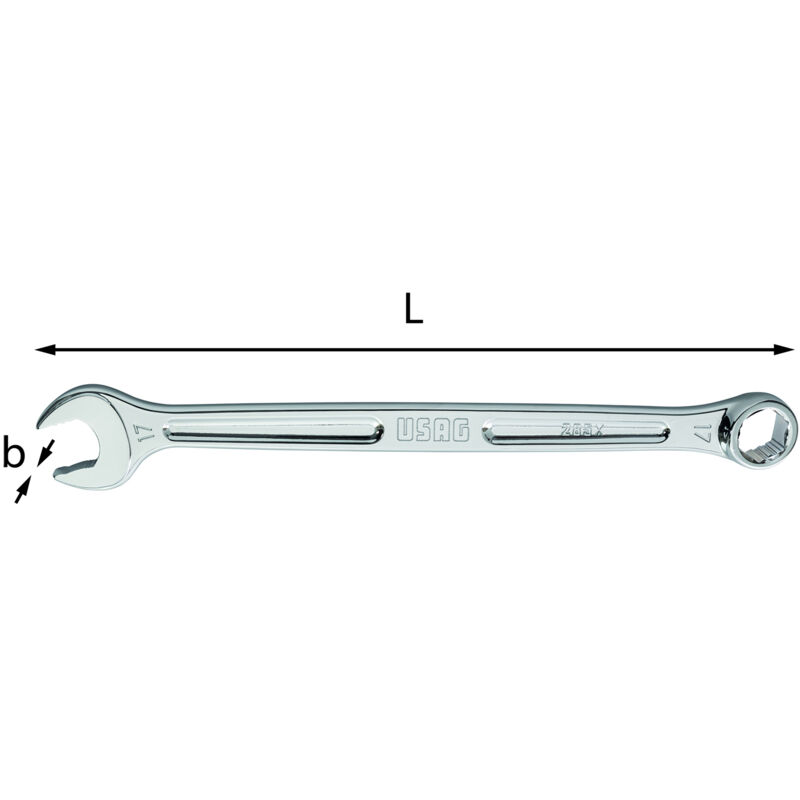 Chiave Usag combinata X-GRIP 285 X D.18mm - U02850920
