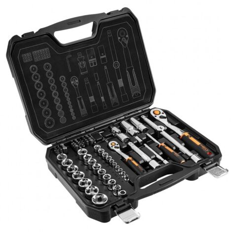 Chiavi a bussola da 1/2"", 1/4"", set da 73, CrV