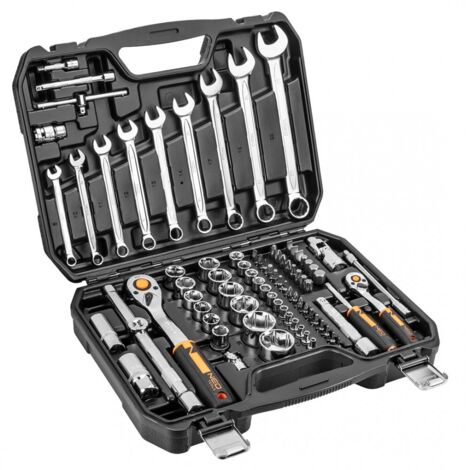 Chiavi a bussola da 1/2""", 1/4""", set da 82 Eco