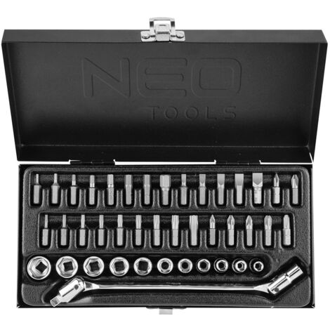Chiavi a bussola da 1/4""", set da 41