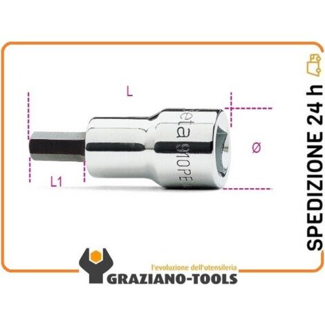 CHIAVI A BUSSOLA MASCHIO ESAGONALE MM 6 ART. 910PE