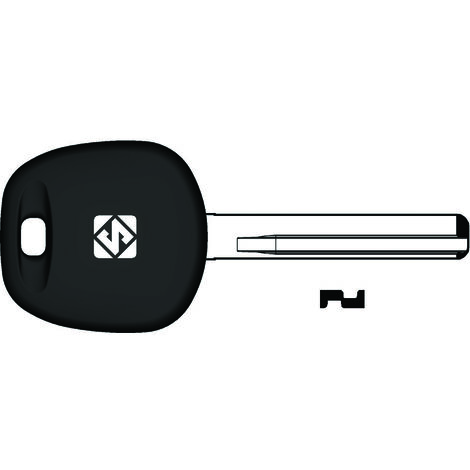Chiavi auto look a-like porta transponder hyn17bte - hyn17bte