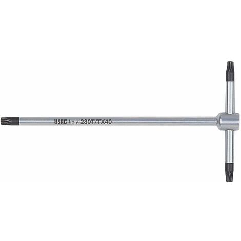 CHIAVI CHIAVE A T CON IMPRONTA TORX TX USAG 280 TTX PROFESSIONALI